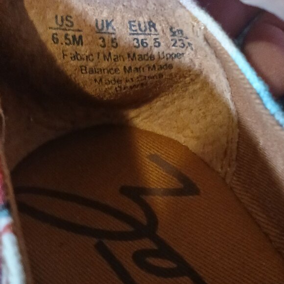 NEW Zodiac Dawn Padded Insole Slip-on Multicolored Striped Ballet Flats Size 6.5 - Picture 7 of 9